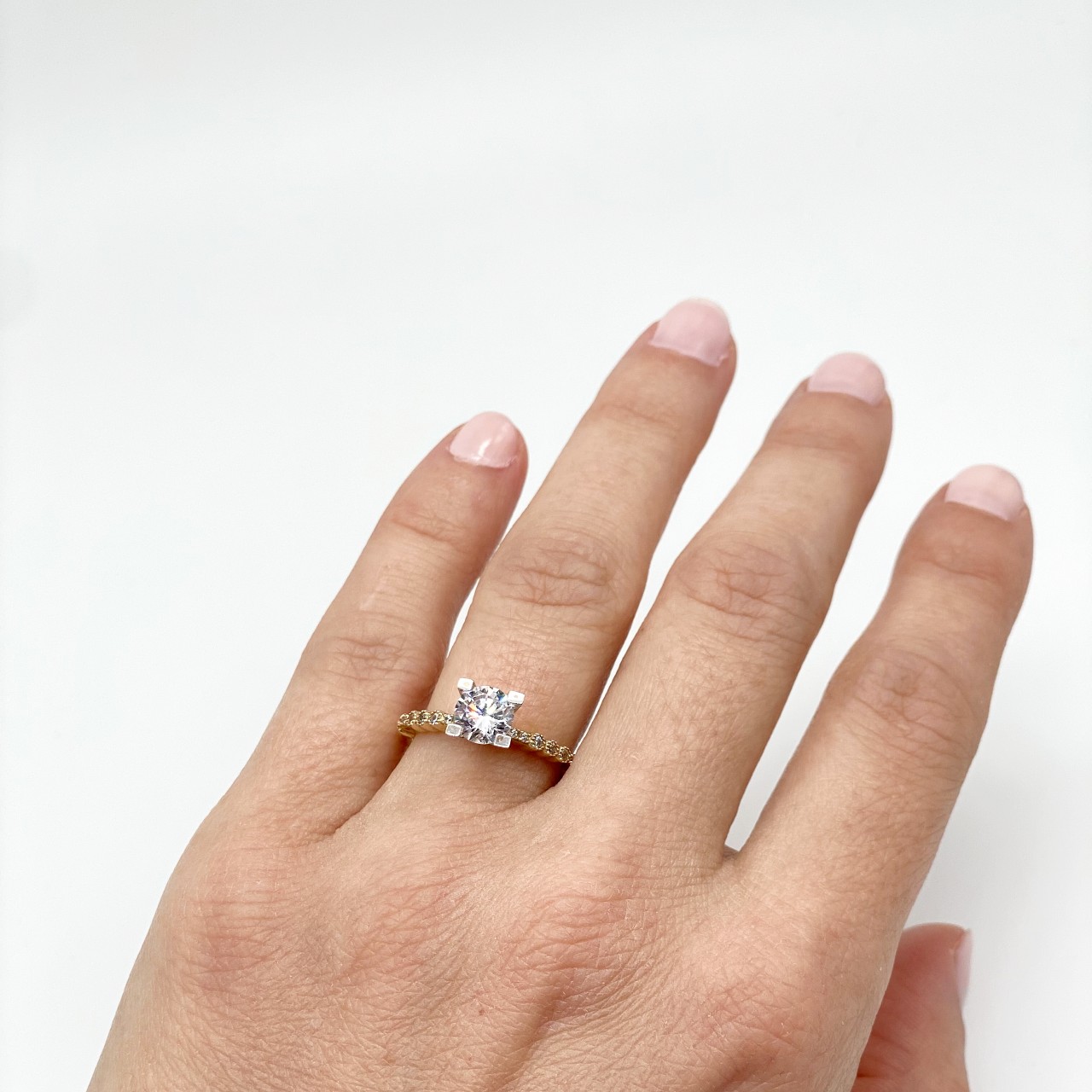 kotsoniskosmimata dachtylidi monopetro dichromo 14k rng1032x