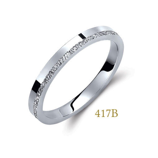 Valauro wedding rings Eternity 417C - 417B