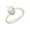 Solitaire ring with zircon K14 - RNG1117