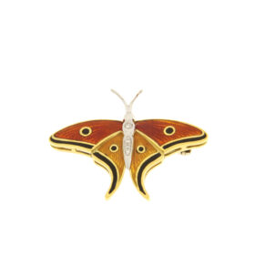 Butterfly brooch K18 - BRC001