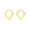 Hoop earrings in 14K gold - SK110