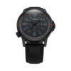 THORTON Kalf Black PVD Leather Strap watch - 9202111