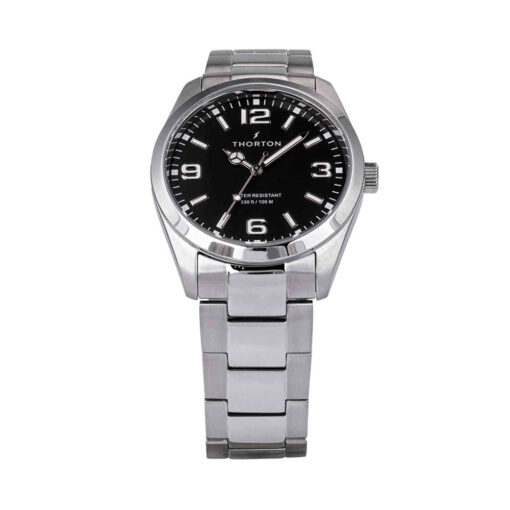 THORTON ρολόι Bjorn Silver Stainless Steel Bracelet - 9302331M