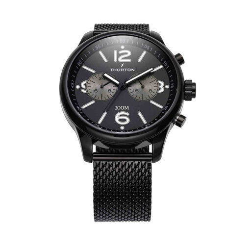 THORTON ρολόι Ragnar Multifunction Black PVD Bracelet - 9002121M