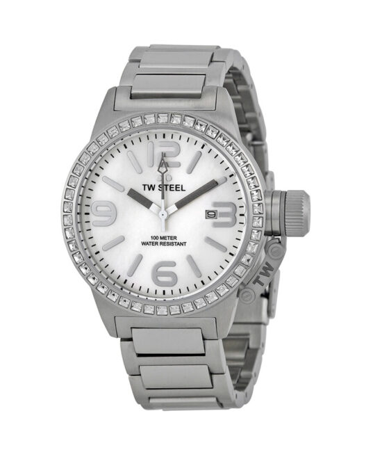 TW Steel ρολόι Canteen Ladies Crystals Bracelet - TW302