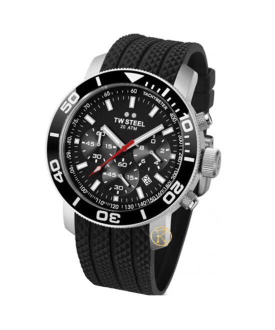 TW Steel ρολόι Grandeur Diver Chrono Rubber Strap - TW701