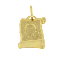Single-faced Virgin Mary papyrus amulet K14 – MT093