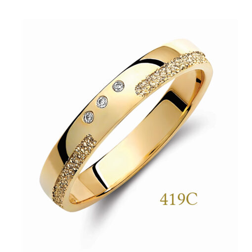 Valauro wedding rings Eternity 419C - 419B