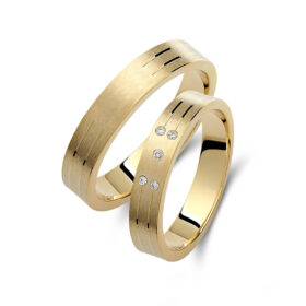 Valauro wedding rings Serenity 454C - 454B