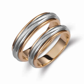 Valauro wedding rings Twin 149A - AA