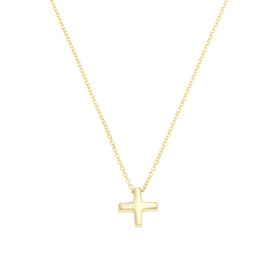 Cross for women gold K14 – STAVR229