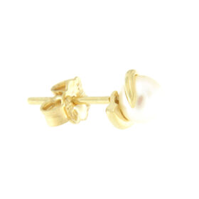 Stud pearl earrings 14K gold – SK165