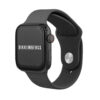 Bikkemberg Smartwatch Medium Black Rubber Strap Μαύρο - BK06