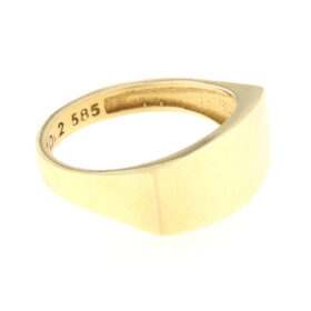 Δαχτυλίδι σεβαλιέ χρυσό Κ14 – RNG1438