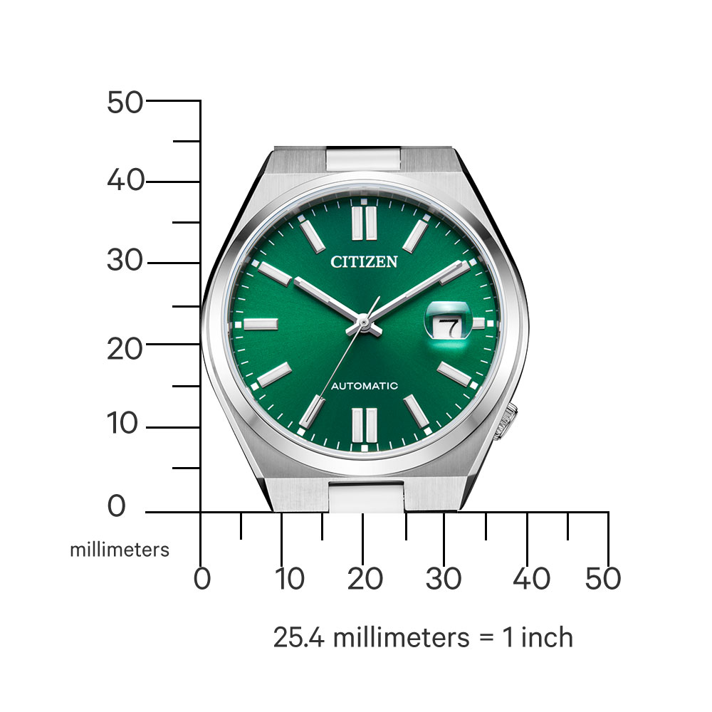 Citizen ρολόι Tsuyosa Mechanical Automatic Silver Stainless Steel Bracelet - NJ0150-81X