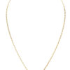 GUESS STEEL GUESS MY SECRET JUBN05411JWYGGNT/U Κολιέ Χρυσό Με Πράσινο Λουκέτο Με Πέτρες