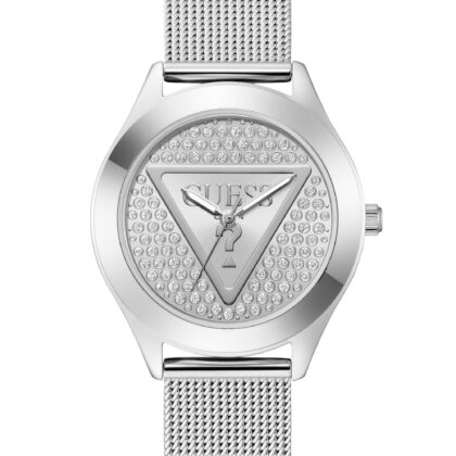 GUESS GLITZ PLAQUE GW0835L1 Γυναικείο Ρολόι Quartz Ακριβείας