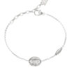 GUESS STEEL MARINA JUBB06224JWRHL Βραχιόλι Ασημένιο Με Σχέδιο Με Λογότυπο
