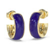 GUESS STEEL VIVA SOLEIL JUBE06155JWYGBLT/U Κρίκοι Δίχρωμοι