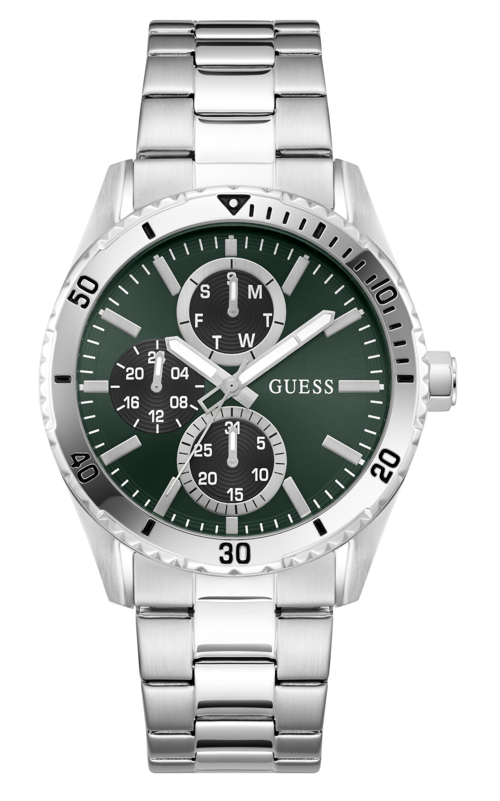 GUESS VELOCITY GW1061G1 Ανδρικό Ρολόι Quatrz Multifuction Ακριβείας