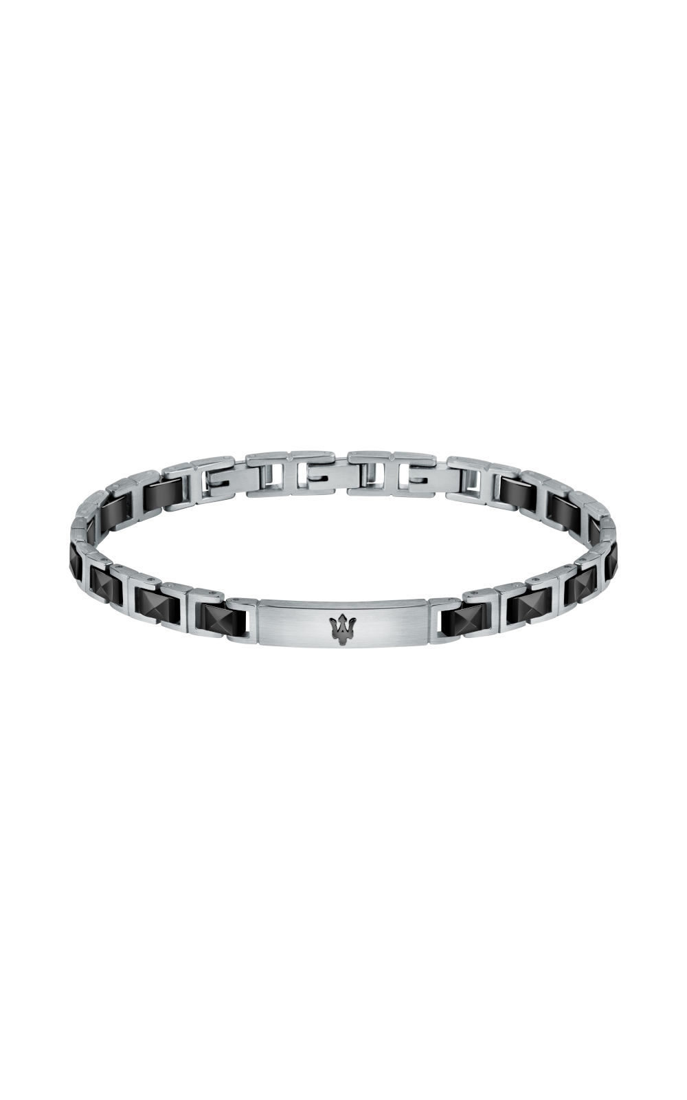 MASERATI CERAMIC JM420ATI06 Δίχρωμο Ανδρικό Βραχιόλι