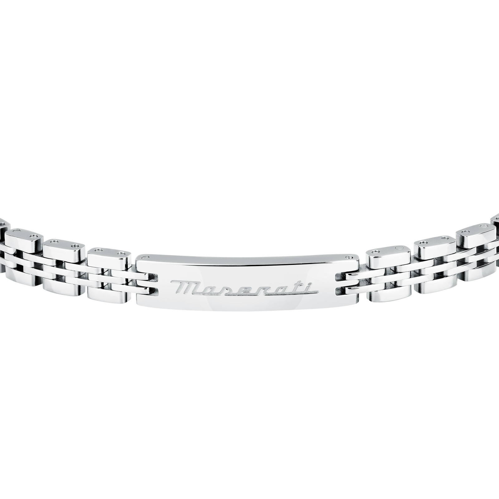 MASERATI ICONIC JM424AVD65 Ανδρικό Βραχιόλι Ασημένιο Με Λογότυπο - Image 2