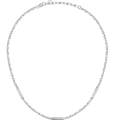 MASERATI ICONIC JM425AVD110 Κολιέ Ασημένιο Με Λογότυπο