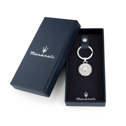 Alternative view of MASERATI ICONIC KMU2230101 Ασημένιο Μπρελόκ Με Λογότυπο
