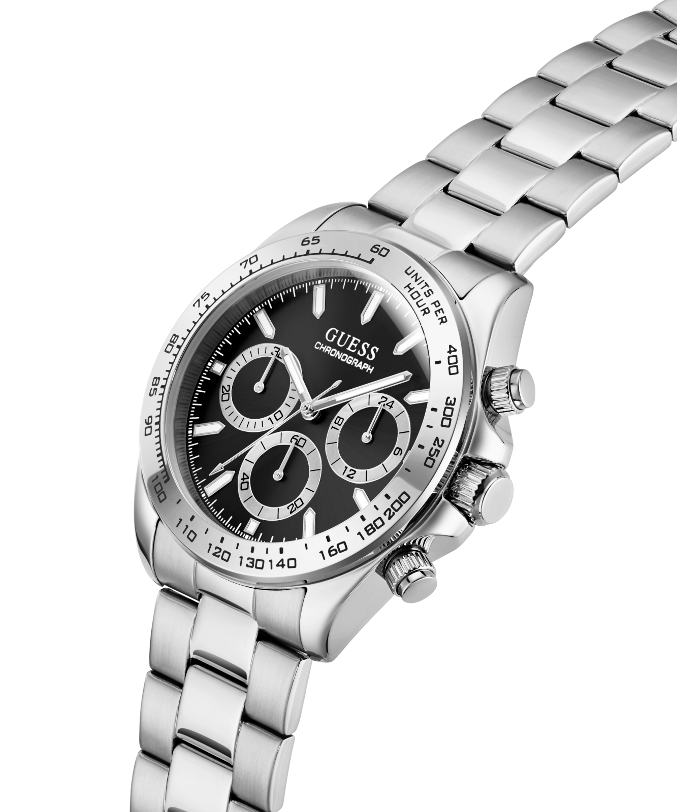 GUESS ARTHUR GW1058G8 Ανδρικό Ρολόι Quatrz Χρονογράφος Ακριβείας - Image 4