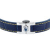MASERATI LEATHER JM2269LA02 Βραχιόλι Μπλε Δερμάτινο Με Λογότυπο - Image 2