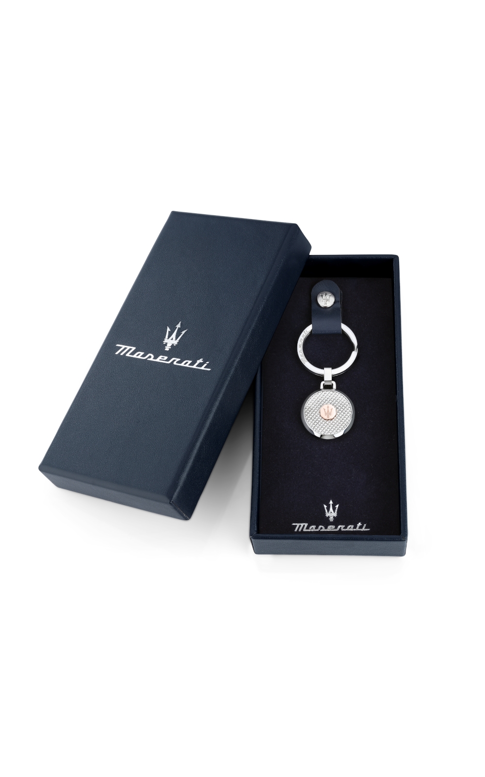 MASERATI KEYRING KMU2230101 Ασημένιο Μπρελόκ Με Λογότυπο - Image 2