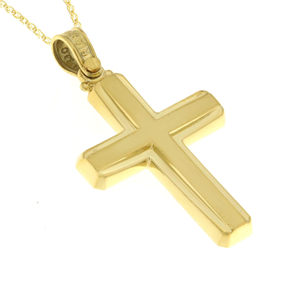 Add to wishlist Βαπτιστικός σταυρός χρυσός για αγόρι Κ14 – STAVR1079