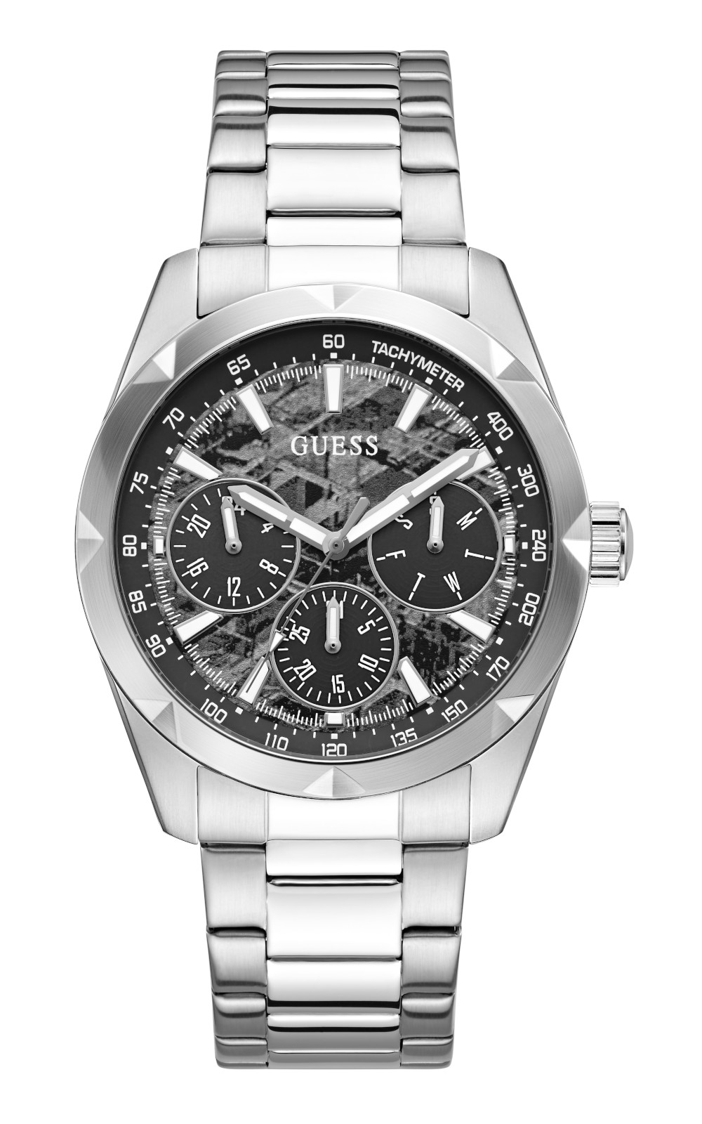 GUESS ROCCO GW1133G1 Ανδρικό Ρολόι Quatrz Multifuction Ακριβείας