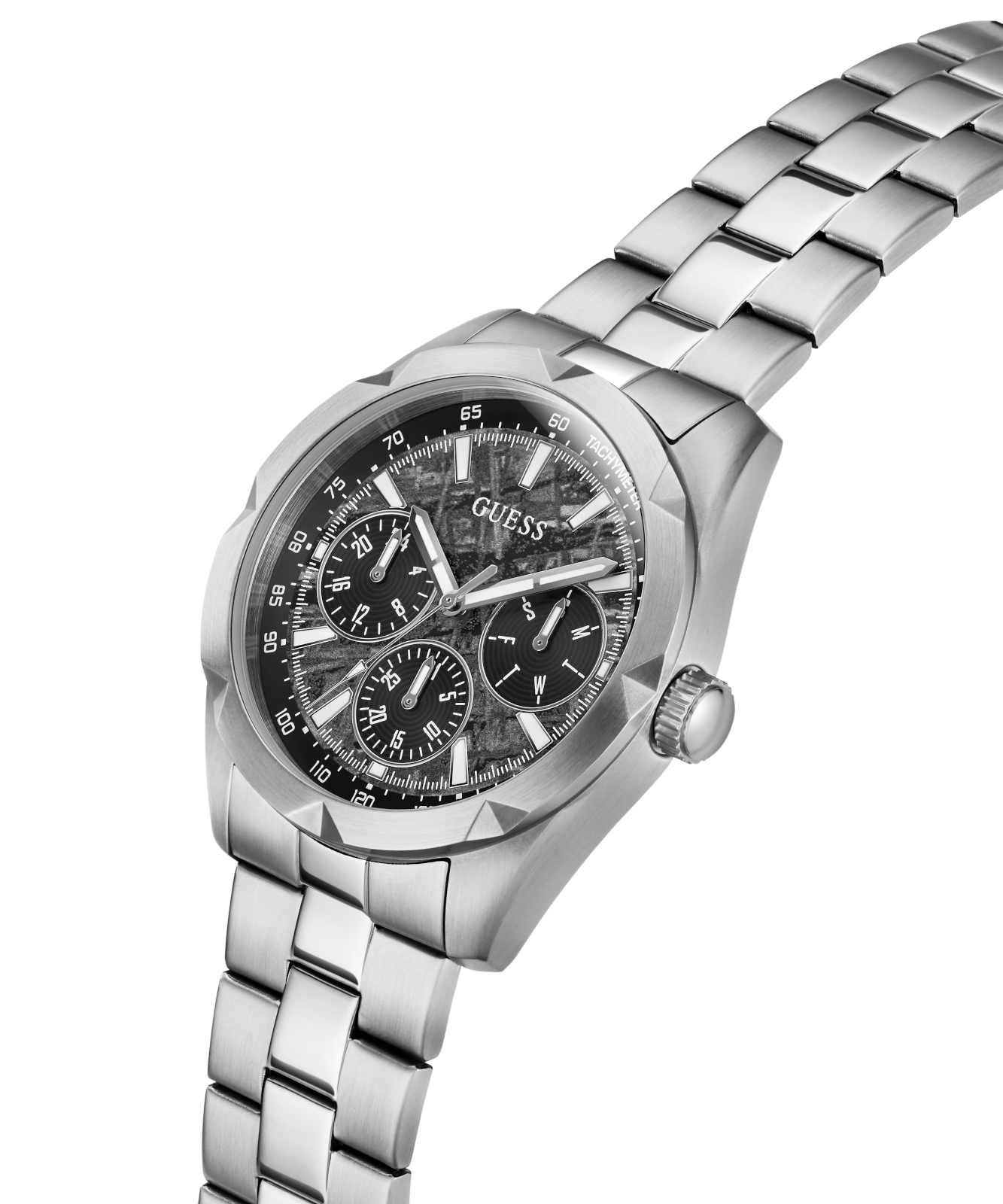 GUESS ROCCO GW1133G1 Ανδρικό Ρολόι Quatrz Multifuction Ακριβείας - Image 4