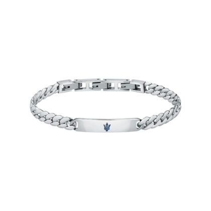 MASERATI ICONIC JM222AVD05 Ασημένιο Ανδρικό Βραχιόλι