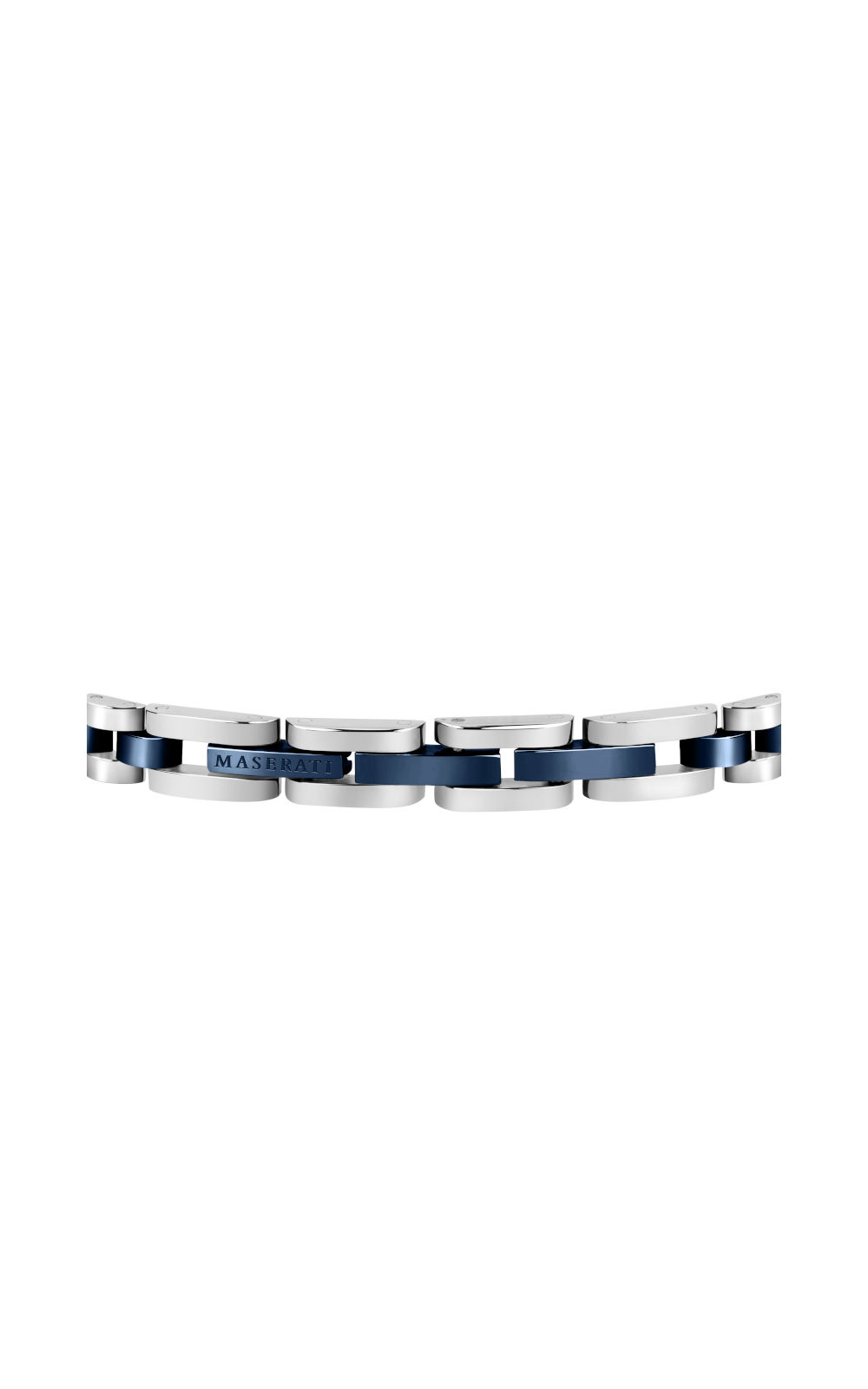 MASERATI ICONIC JM320AST10 Δίχρωμο Ανδρικό Βραχιόλι Με Τρίαινα - Image 3