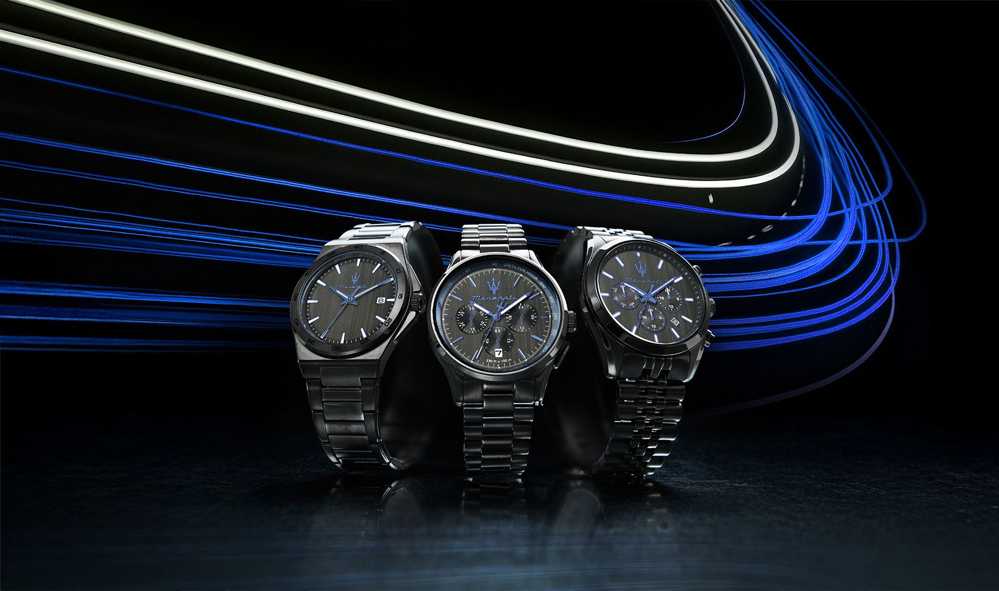 MASERATI DARK EDITION R8853154004 Ανδρικό ρολόι Quartz Χρονογράφος Ακριβείας - Image 6