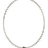 GUESS STEEL GUESS PANTHER JUMN06085JWSTT/U Κολιέ Ασημένιο Με Πάνθηρα Και Λογότυπο