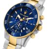 MASERATI COMPETIZIONE R8873600006 Ανδρικό Ρολόι Quartz Χρονογράφος Ακριβείας - Image 4