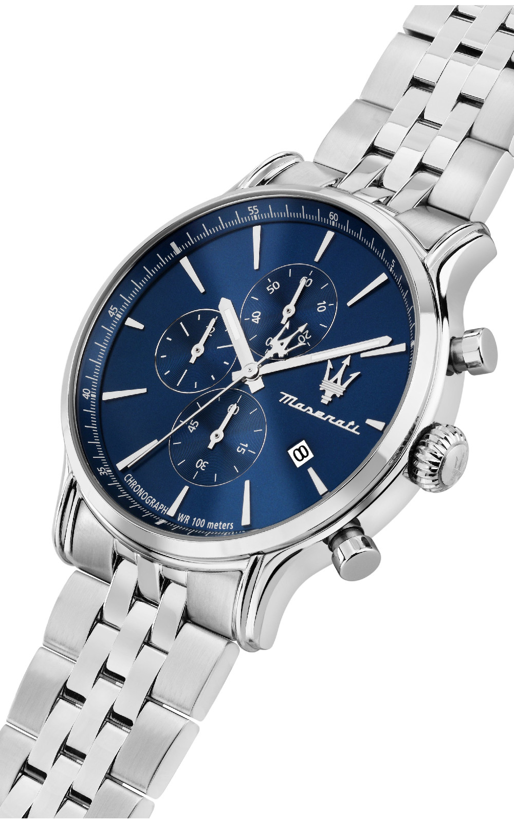 MASERATI EPOCA SLIM R8873618039 Ανδρικό Ρολόι Quartz Χρονογράφος Ακριβείας - Image 4