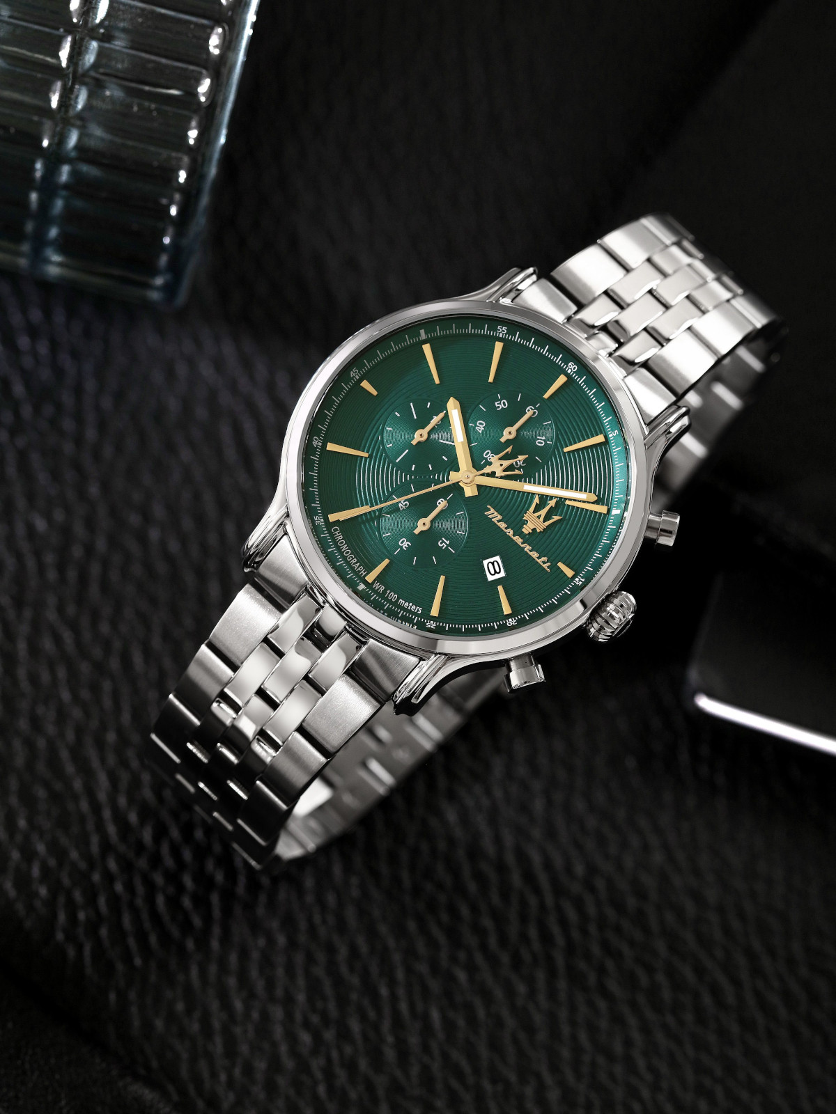 MASERATI EPOCA SLIM R8873618038 Ανδρικό Ρολόι Quartz Χρονογράφος Ακριβείας - Image 5