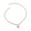 GUESS STEEL GUESS MY SECRET JUBN05415JWYGT/U Κολιέ Χρυσό Με Λουκέτο Με Πέτρες - Image 2
