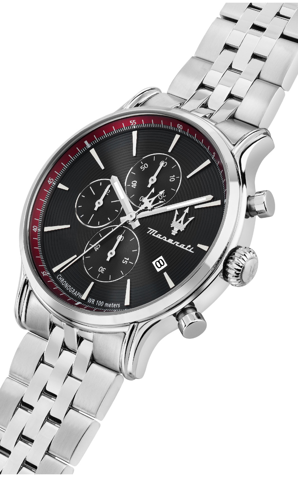 MASERATI EPOCA SLIM R8873618037 Ανδρικό Ρολόι Quartz Χρονογράφος Ακριβείας - Image 4